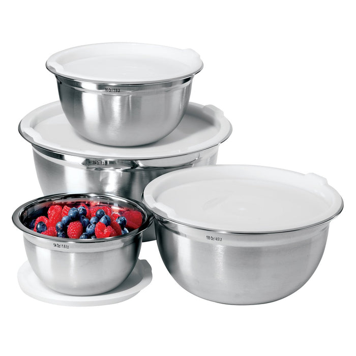Oggi Stainless Steel Bowl With Lid