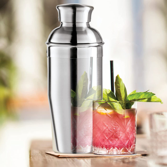 Oggi Classic Stainless Steel Cocktail Shaker