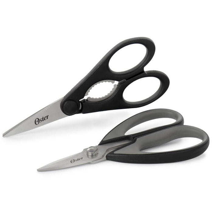 Oster Stainless Steel Kitchen Scissors - Set Of 2