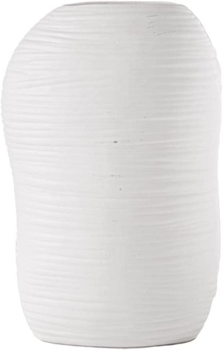 Oval Tall Irregular Vase
