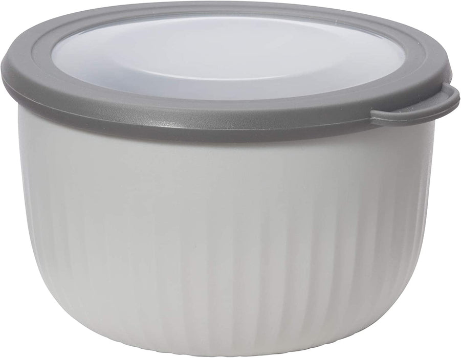 Oggi Prep, Store And Serve Plastic Bowl With Lid