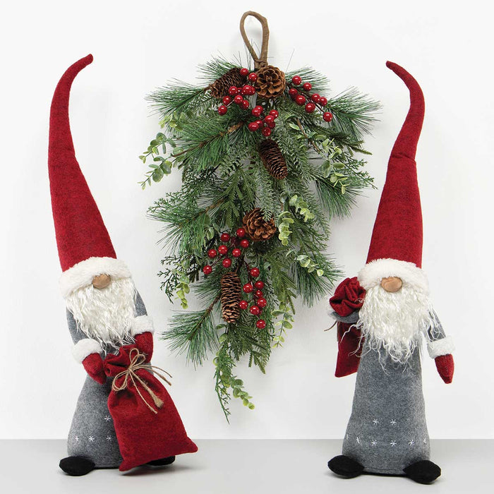Heave And Ho Gnome With Twine-Tied Sack