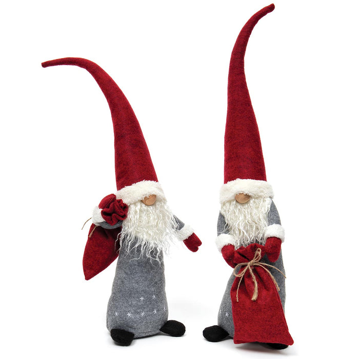 Heave And Ho Gnome With Twine-Tied Sack