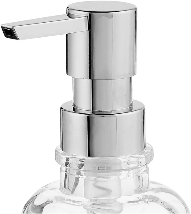 Oggi Clear Glass Soap Pump