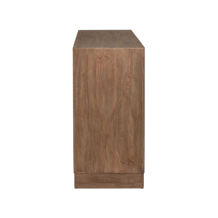Gladys Cane Inset 2-Door Cabinet