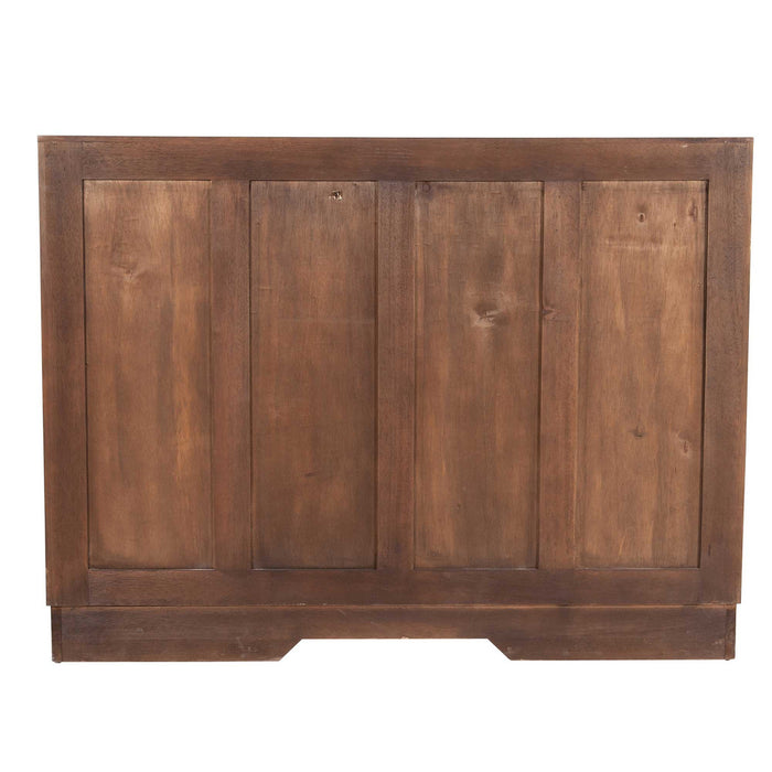 Gladys Cane Inset 2-Door Cabinet
