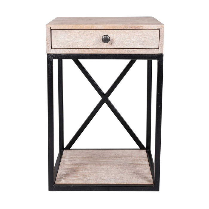 Dasta One-Drawer Side Table