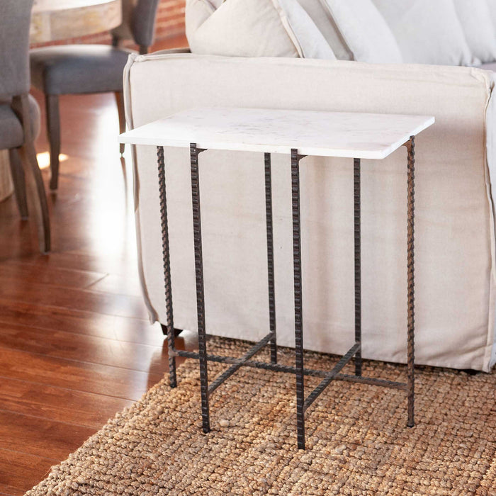 Riley Marble Side Table