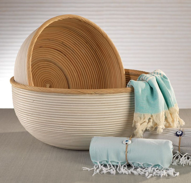 Santo Rattan Bowls