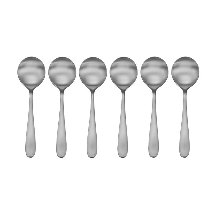 Satin Classic Soup Spoons - Set Of 6