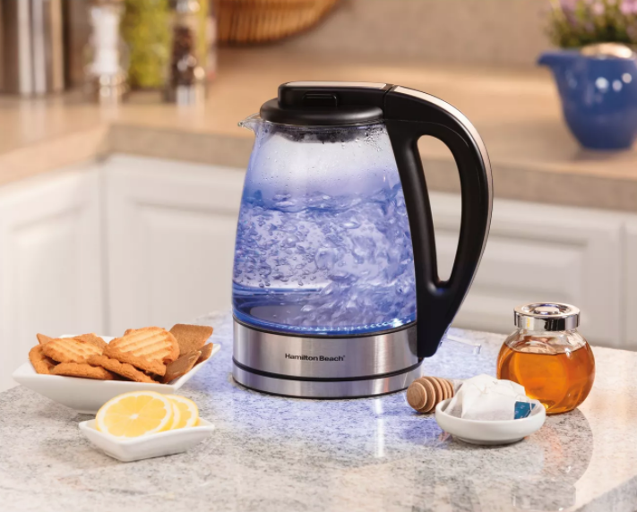 Illuminated Glass Electric Kettle