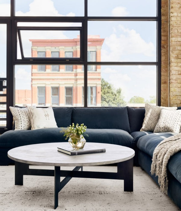 Round Coffee Table With Iron