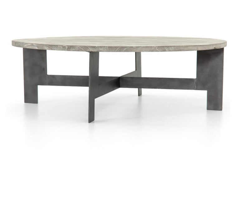 Round Coffee Table With Iron