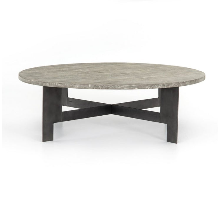 Round Coffee Table With Iron