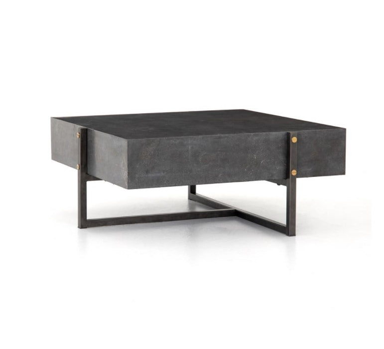 Keppler Square Coffee Table - Bluestone