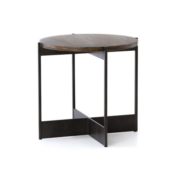 Shannon End Table - English Brown Oak