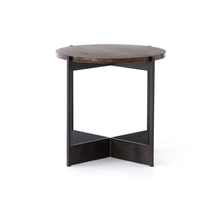 Shannon End Table - English Brown Oak