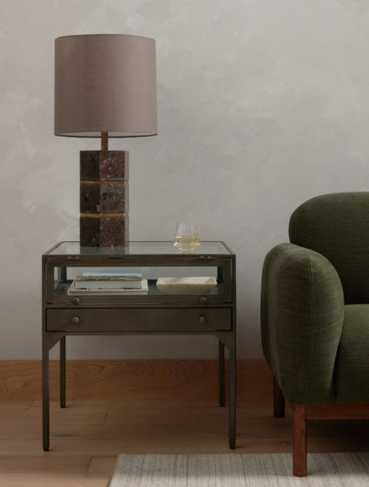 Shadow Box End Table