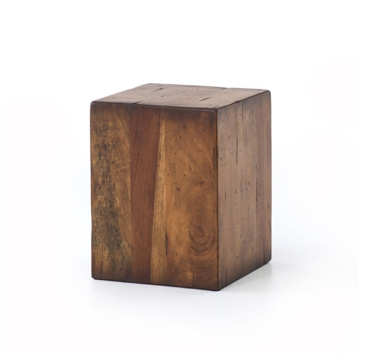 Duncan End Table - Reclaimed Fruitwood