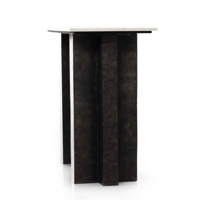 Terrell Console Table - Raw Black