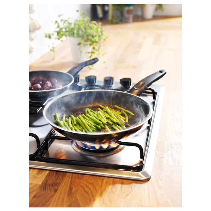 Black Frying Pan - Set Of 2