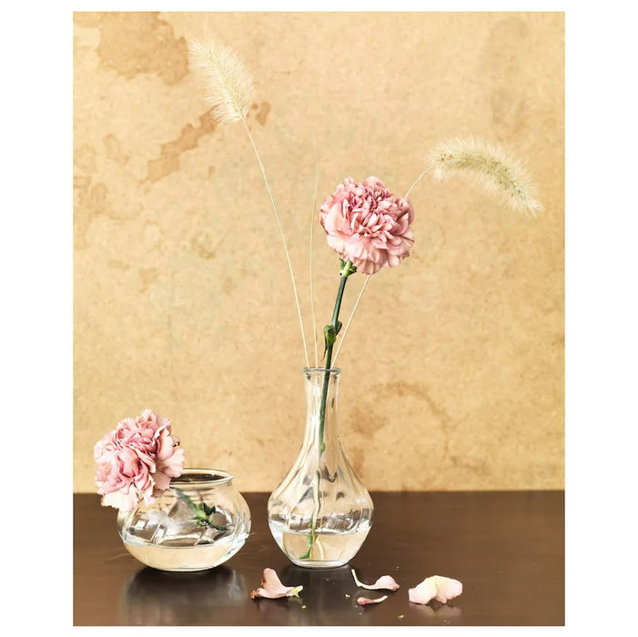Clear Glass Vase