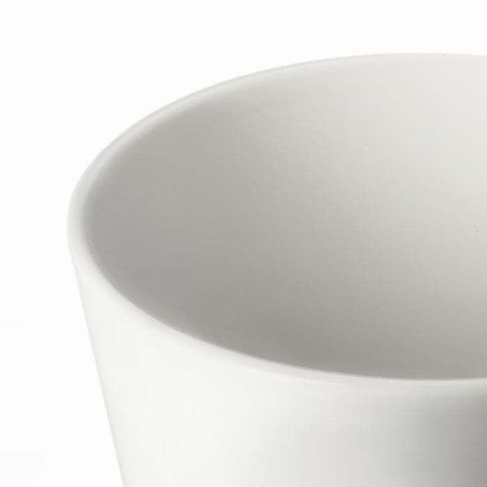 Ceramic White Plant Pot