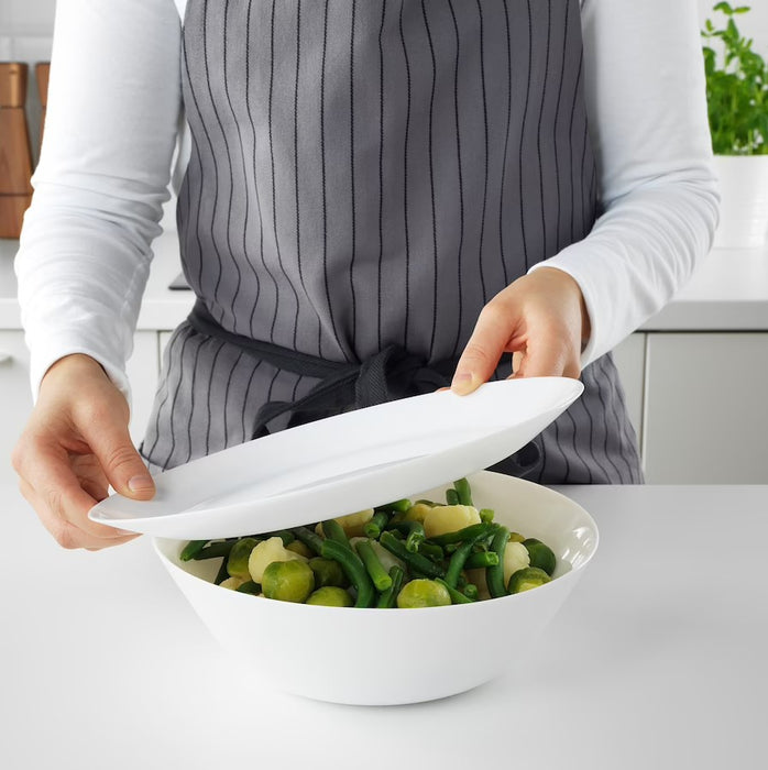 White Serving Bowl