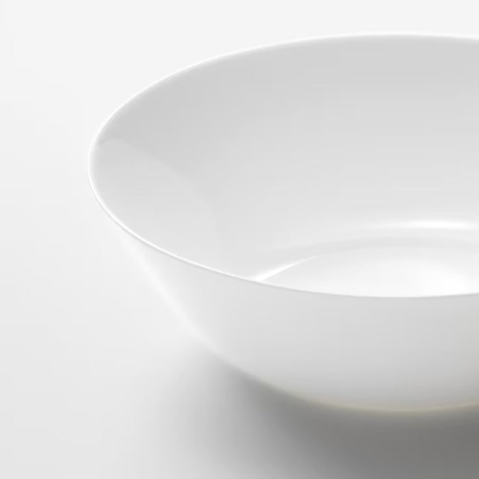 White Serving Bowl