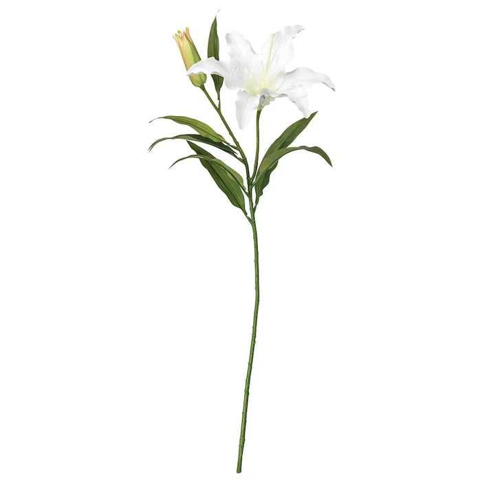 Lily & White Artificial Flower