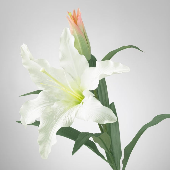 Lily & White Artificial Flower