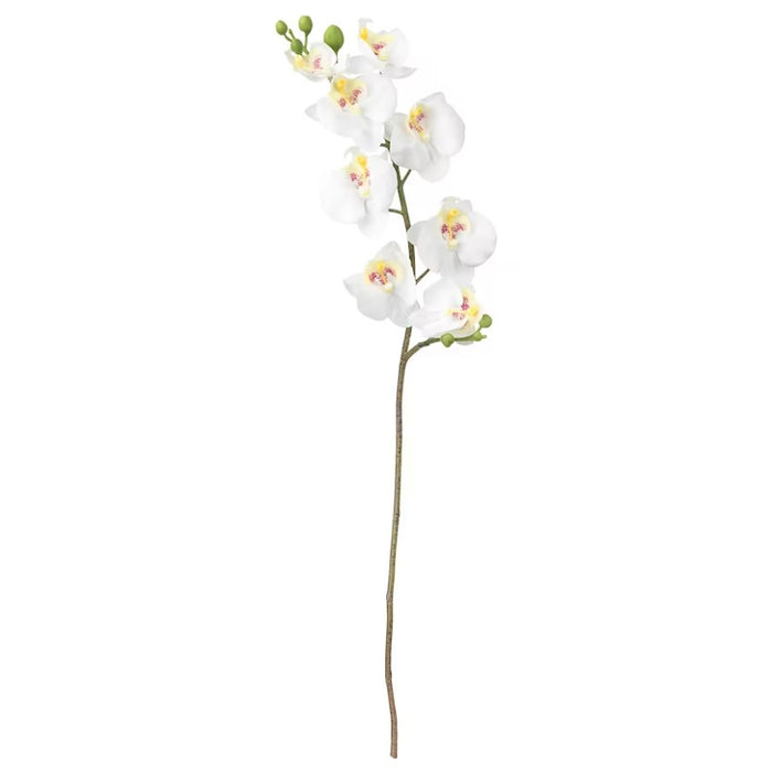 Orchid / White Artificial Flower