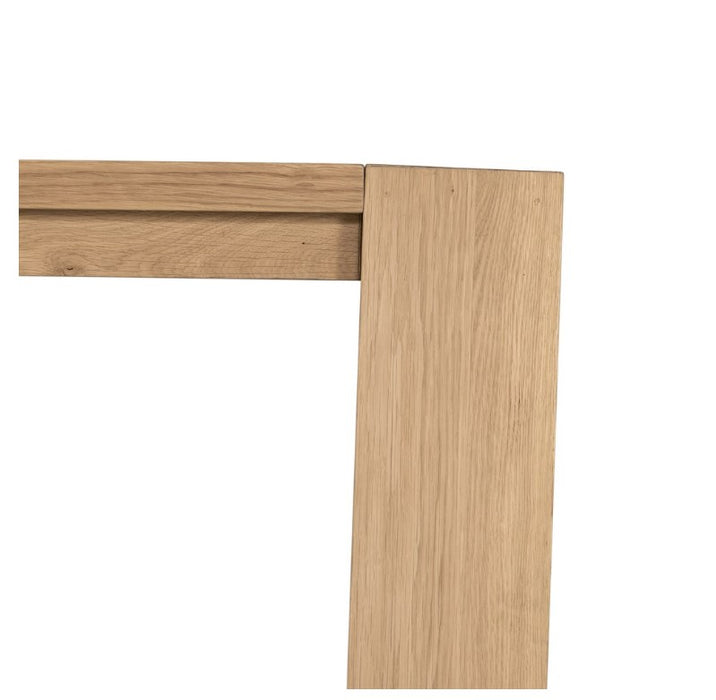 Capra Dining Table - Light Oak Resin