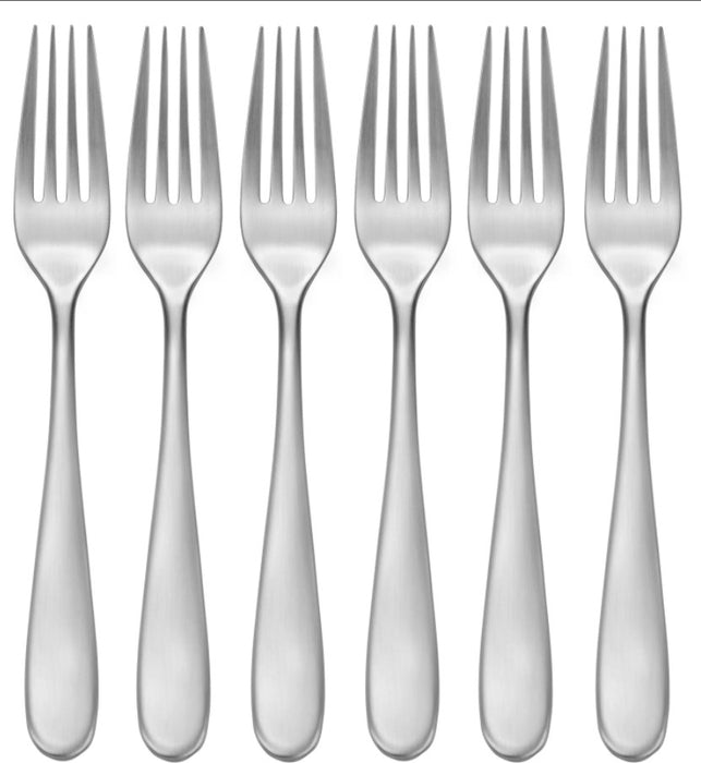 Satin Classic Dinner Forks - Set Of 6