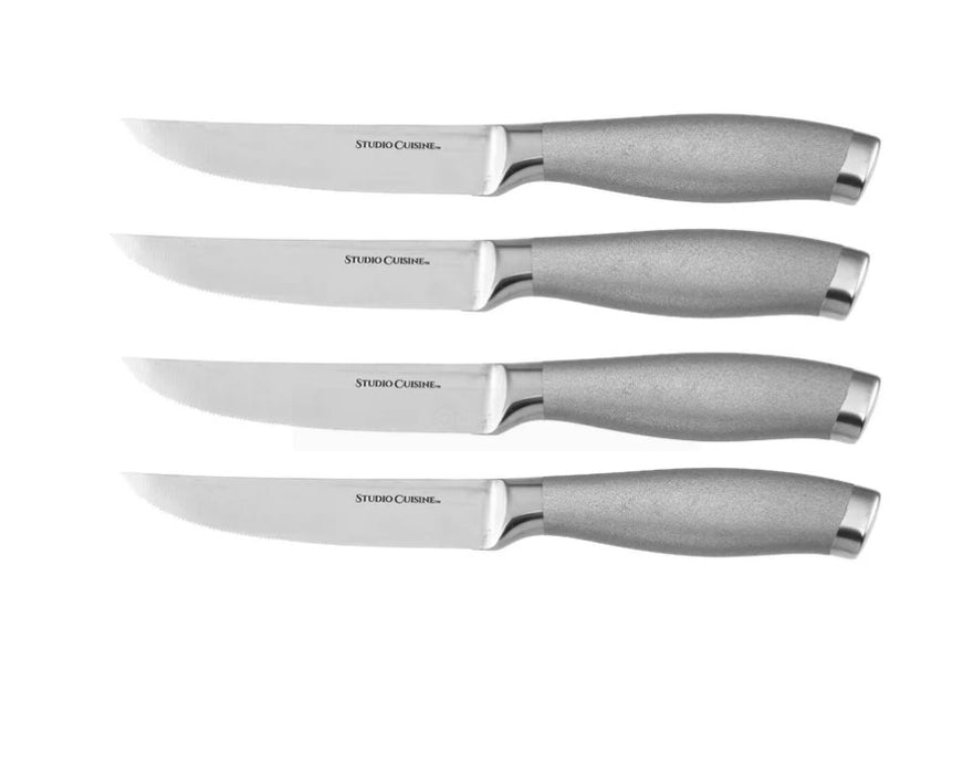Peened Steak Knives - Set Of 4