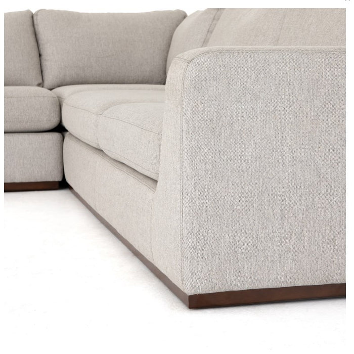 Colt 3-Piece Sectional - Aldred Silver
