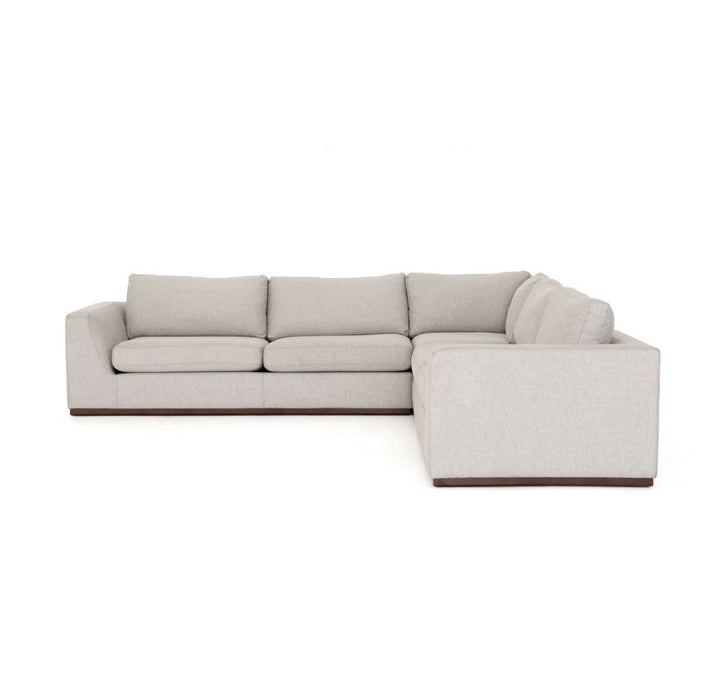 Colt 3-Piece Sectional - Aldred Silver