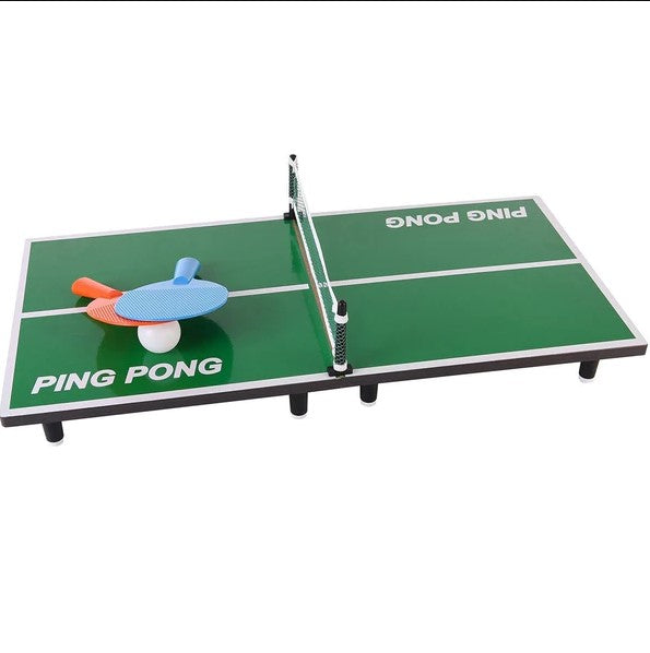 Wood Desktop Table Tennis Game