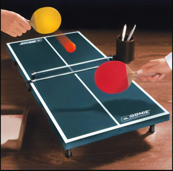 Wood Desktop Table Tennis Game