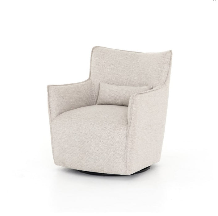 Kimble Swivel Chair - Noble Platinum