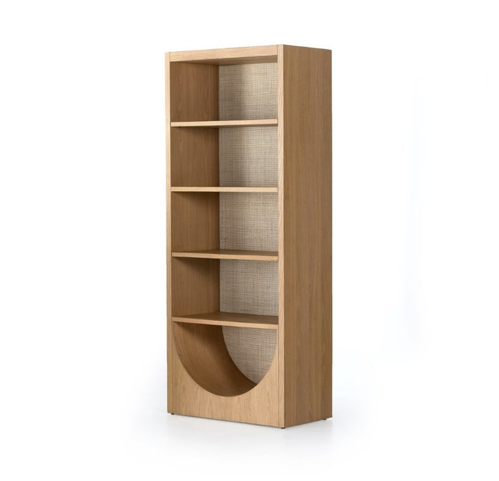 Higgs Bookcase - Honey Oak Veneer
