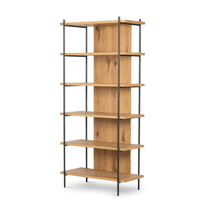 Eaton Bookshelf - Light Oak Resin