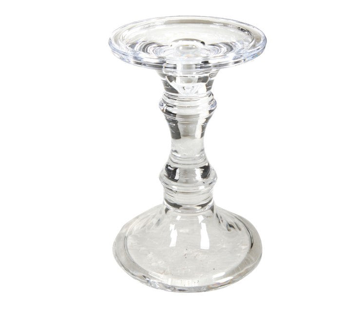 Glass Candleholder