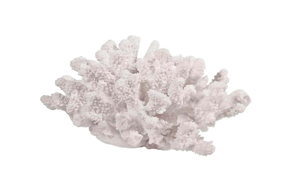 Bright White Faux Coral