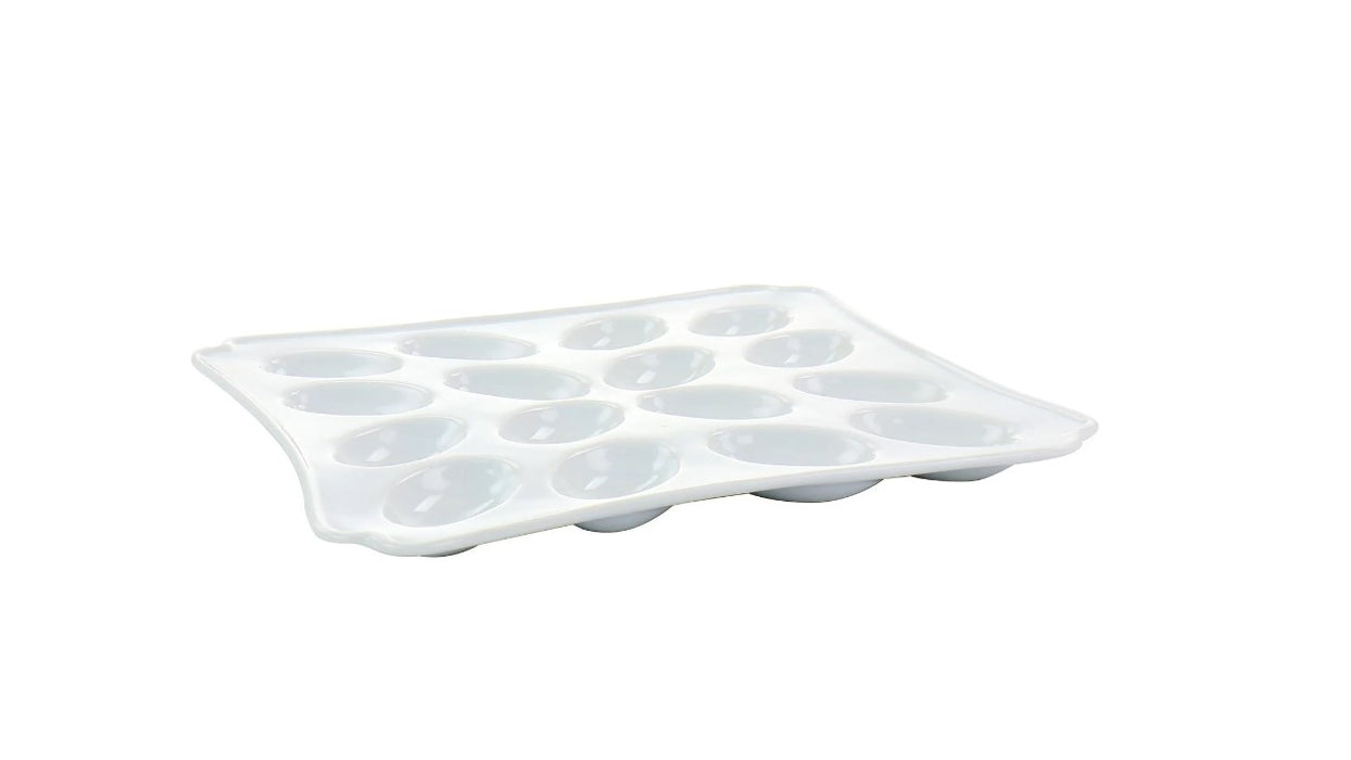 Martha Stewart Patterson Deviled Eggs Serving Platter