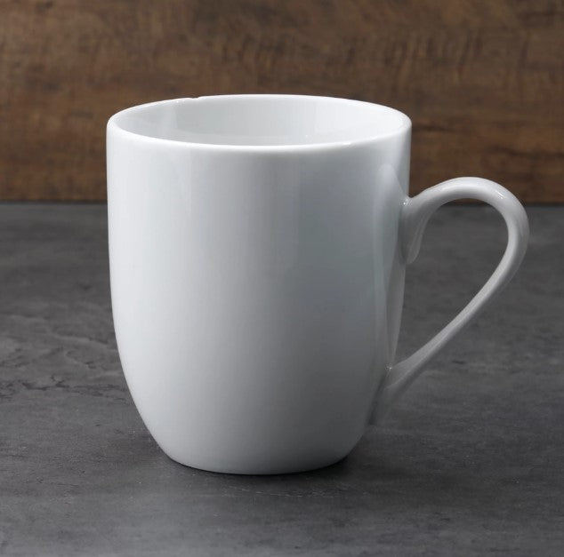 Our Table Simply White Ceramic Mug