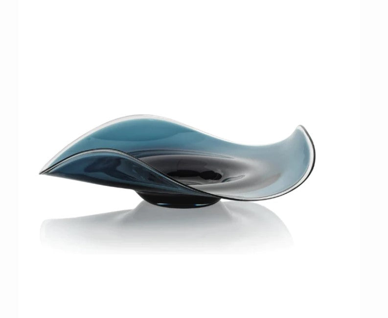 Tropezana Wave Glass Bowl