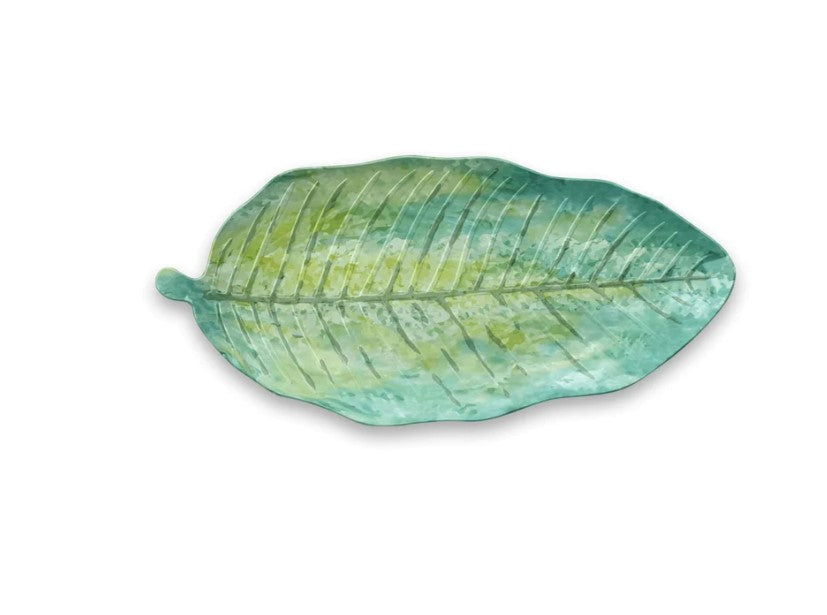 Palermo Tropical Leaf Platter