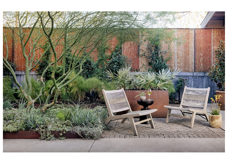 Julian Outdoor Chair - Weathered Grey
