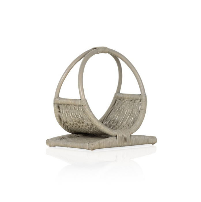 Circle Magazine Rack - Ashen Grey